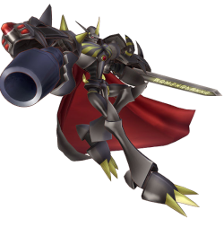 Omegamon Zwart